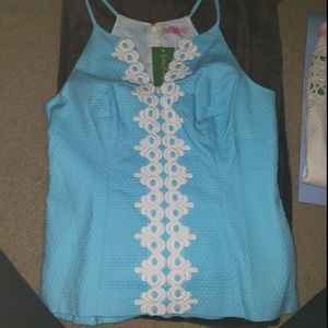 NWT Lilly Pulitizer Size 10 Magnolia Top